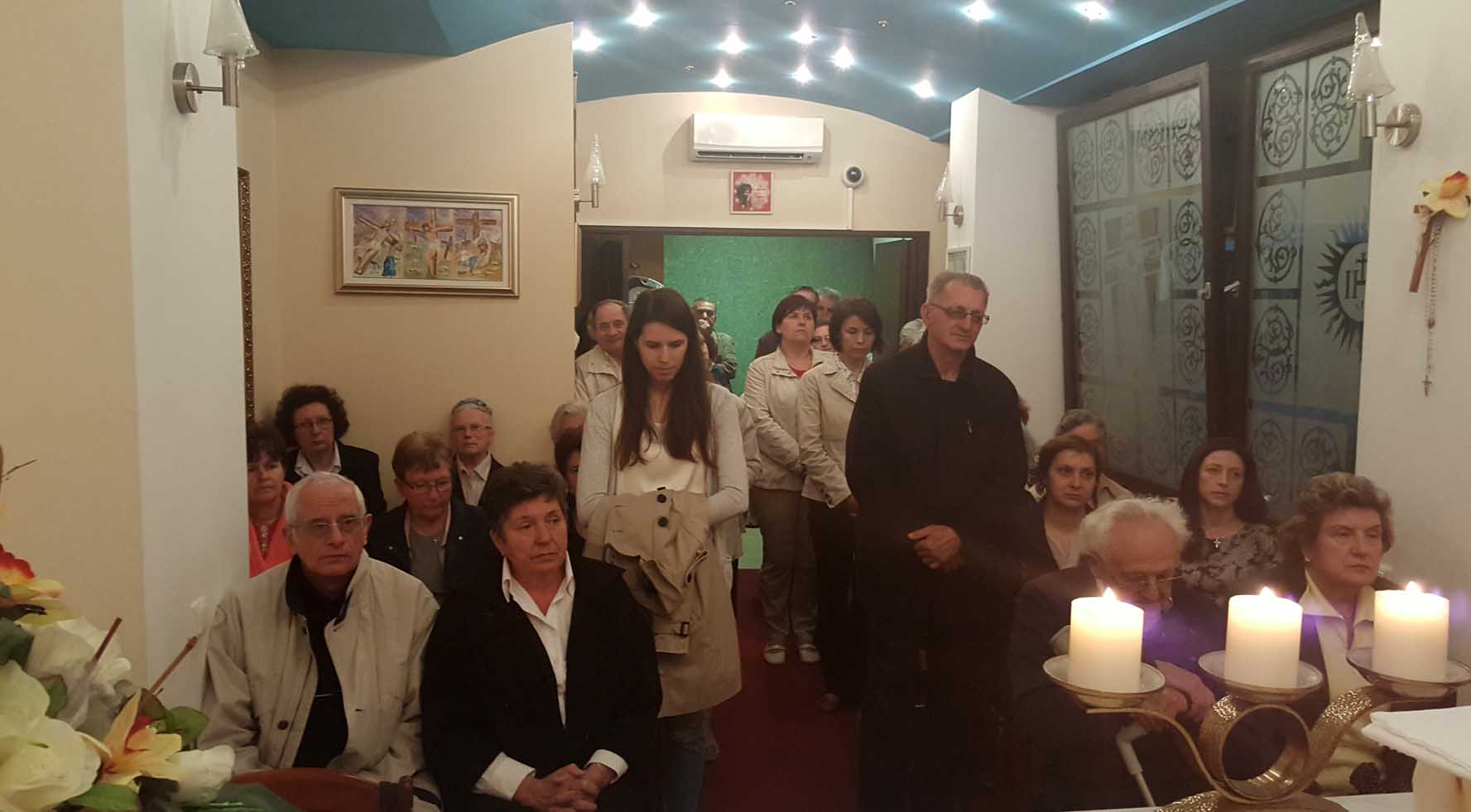Misa u kapelici Gospe lurdske u Bolnici