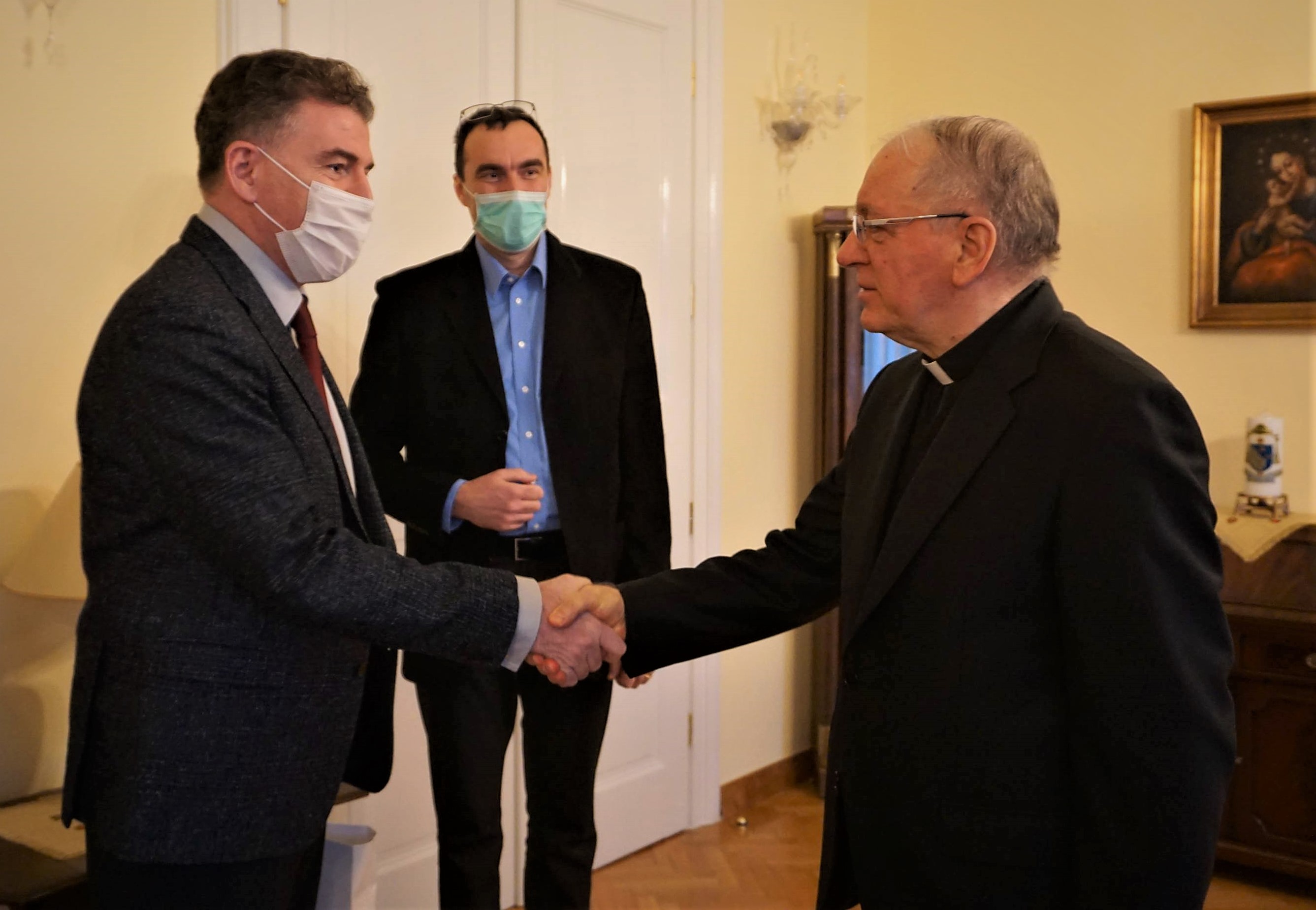 Požeški biskup primio predsjednika Hrvatskog katoličkog liječničkog društva
